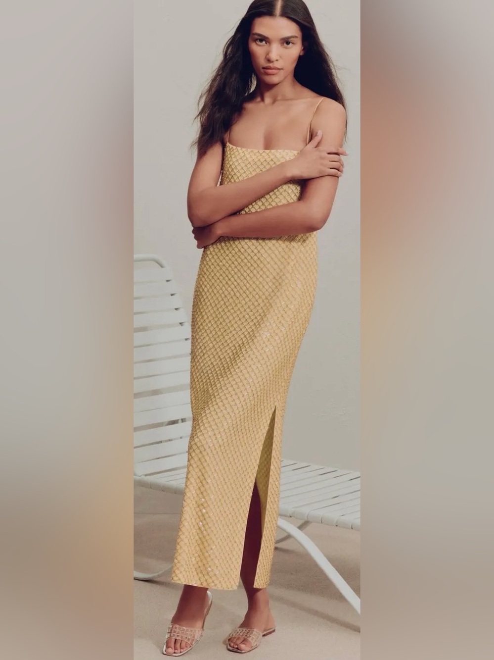 Veronica Beard Petra Sequin Midi Dress - Picture 5 of 16